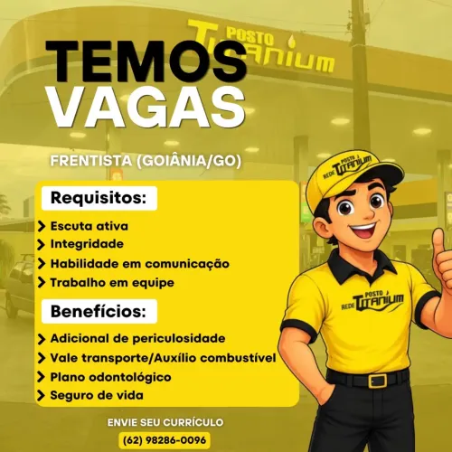 Contrata-se frentista