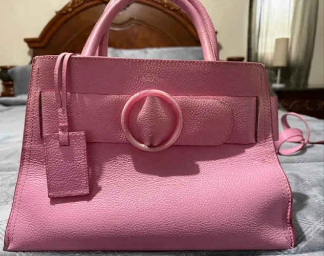 Bolsa Arezzo Rosa R$ 62 - Couro