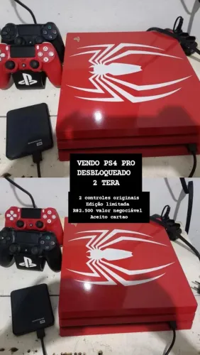PS4 PRO DESBLOQUEADO