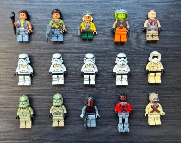 Minifiguras lego star wars 