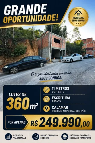 Lote para Venda em Cajamar, Portais (Polvilho)