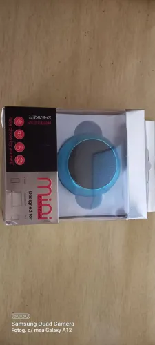 Mini caixa de som bluetooth