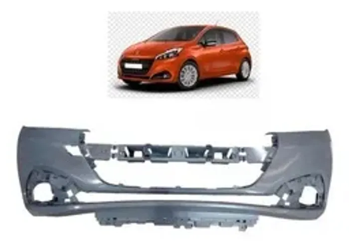 Para Choque Dianteiro Peugeot 208 2016 A 2019