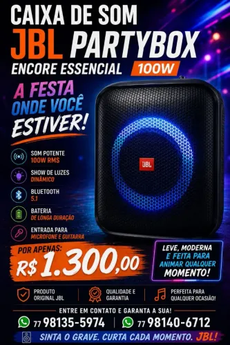 Caixa de som JBL