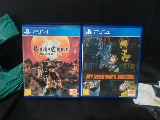 My Hero One's Justice + Black Clover Quartet Knights PS4