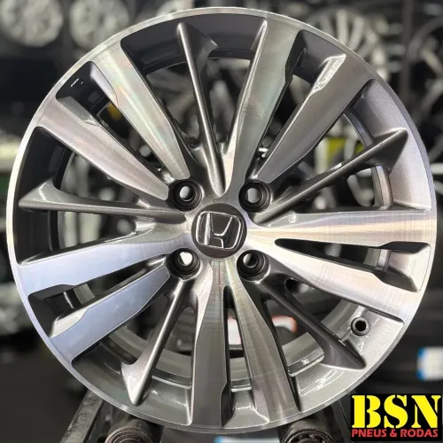 JOGO DE RODAS HONDA FIT ARO 16 4x100 ORIGINAIS HONDA /city/wrv