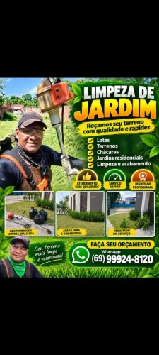 Roçagem de terreno lotes e jardins particular interessado no chat