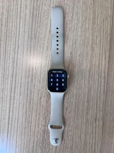Apple Watch - Series 8 - 41mm - na cor Rose, em excelente estado!