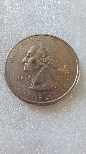 Moeda Estados Unidos comemorativa! Mississipi 2002!