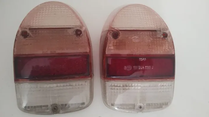 Lote de peças originais Fusca 1500 Fuscão com logo vw - acrescentei mais ítens.