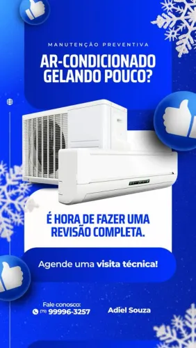 Limpeza de ar condicionado 