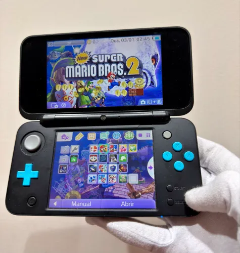 New Nintendo 2ds 3ds Xl Desbloqueado 32 GB - Envio Olx Pay