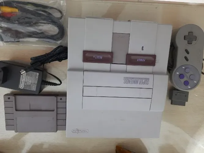 Super nintendo + dragon ball + controle