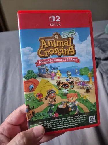 Jogo Animal Crossing Nintendo Switch 2 Mídia Física