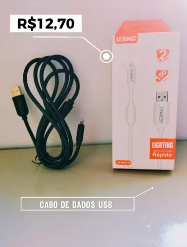 Cabo Longo Para IPHONE Carregamento Rápido