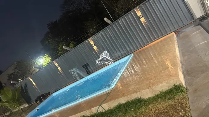 Casa com Piscina e Acesso ao Rio Cuiabá Porteira Fechada