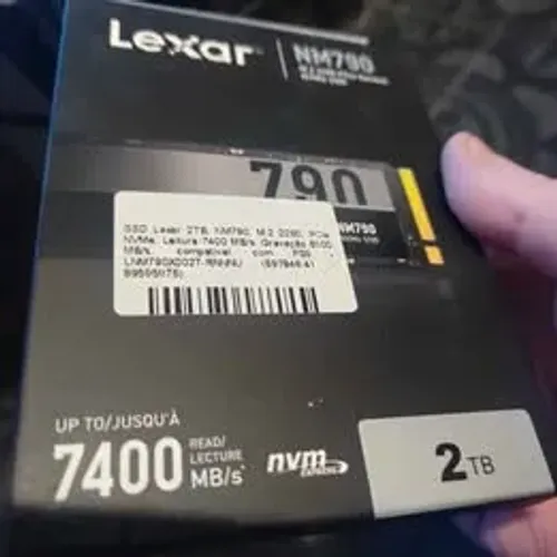 SSD nvme lexar nm790 2 tera novo
