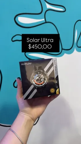 Solar Ultra / Haylou / Produto Novo / Loja Física / R$450,00