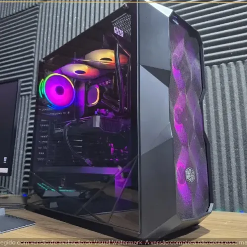 PC Gamer Ryzen 7 5700X3D RTX 5060 8GB 32GB DDR4 3200 SSD 1TB B550 Gaming Plus