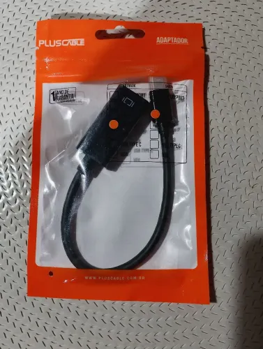 Adaptador DisplayPort para HDMI PlusCable Original - Novo