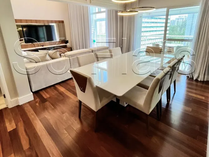 Apartamento Mobiliado de 171m² no Morumbi | Próximo à Ponte Estaiada e Shopping Morumbi