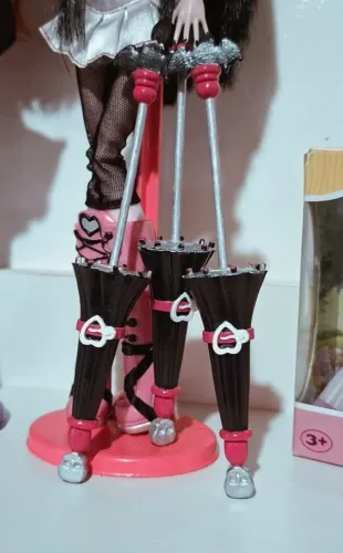 Guarda-chuva da Draculaura básica monster high impressão 3d em resina item 100% artesanal