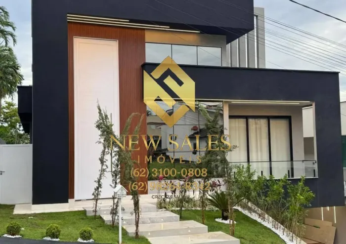 SOBRADO- 4 quartos, 3 suítes, piscina, 250m²- Condominio do Lago