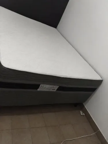 Cama casal bom sono molas ensacadas seminova