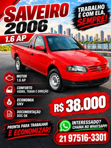 Volkswagen Saveiro Super Surf 1.6 MI Total Flex 8V 2006