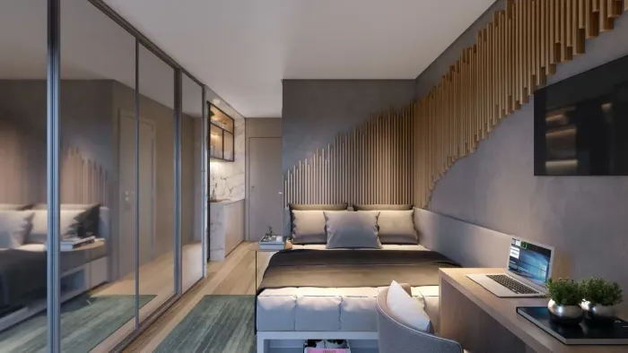 Studio para venda possui 33 metros quadrados com 1 quarto em Vila Mariana - São Paulo - SP