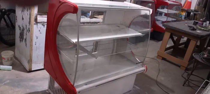Balcão Expositor refrigerado laticínios 1,20M de largura