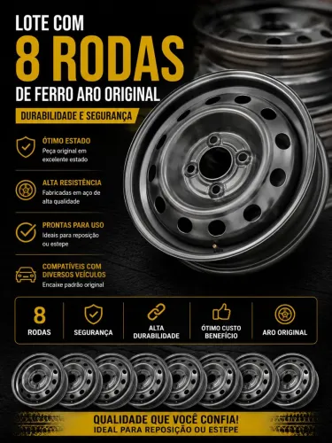 Rodas de Ferro (Jogo com 8)