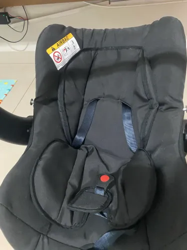 Bebê conforto com base marca galzerano 