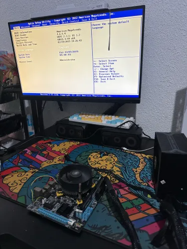 Kit placa mãe com processador i3 e memória ram! Para estudos ou home office