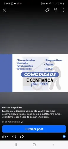 Mecânico a Domicílio 