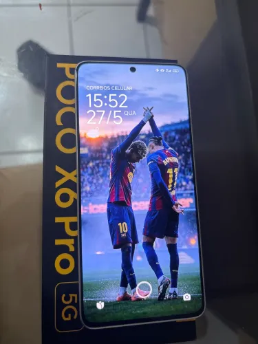 Poco x6 pro semi novo sem nada de marcas 