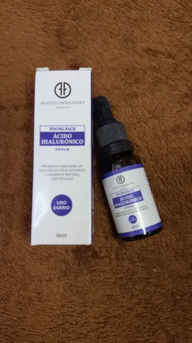  *Sérum Ácido Hialurônico Young Face (18ml) da marca Agustin Fernandez Beauty.*