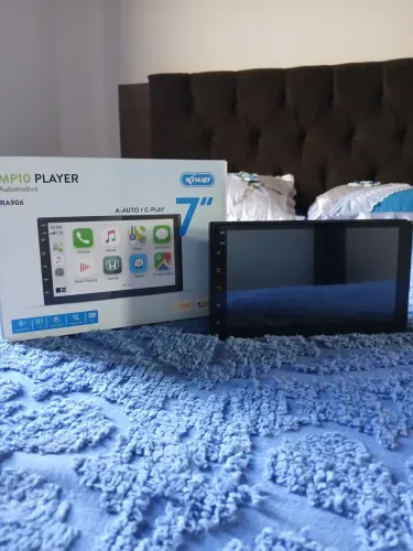 Som multimídia KNUP 7 polegadas com Android Auto e Car Play