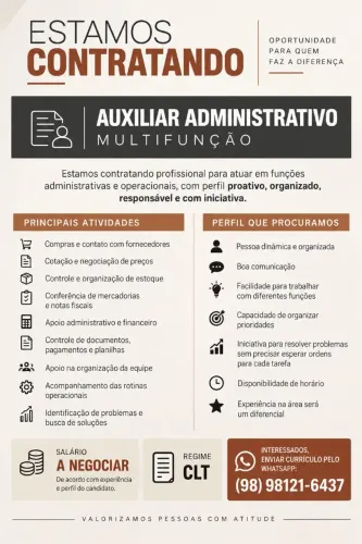 Auxiliar Administrativo 