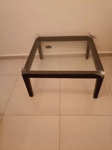 Mesa de Vidro 80/80 Semi Nova