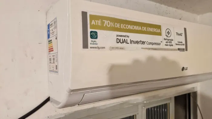 Ar condicionado LG 9000 BTU dual inverter