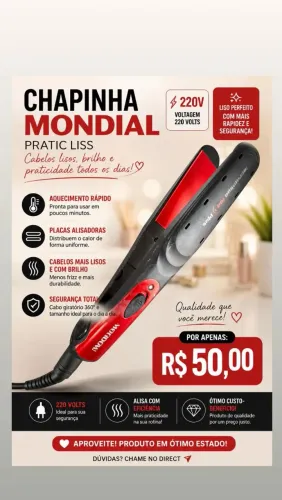 Capinha mundial 220w