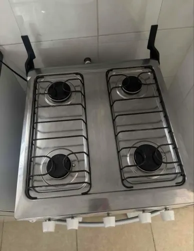 FOGAO ATLAS MONACO PLUS 4 Bocas Branco