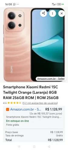 Vende-se celular redimi 15c