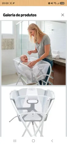 Banheira para Bebê Safety 1st Nami com Suporte | Nova na Caixa