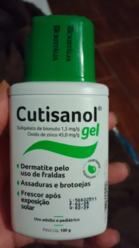 Creme barreira assadura e ferida