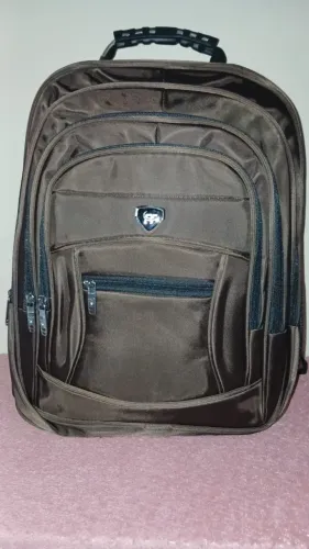 MOCHILA MARROM - NOVA E PRONTA ENTREGA