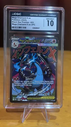 Mega Charizard X ex MEP 023 CGC 10 - Gem Mint