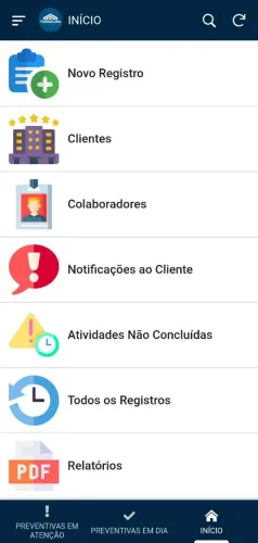 App para gestão de serviços de manutenção