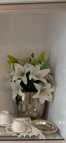 Vaso com flores